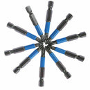 10xMagnetic PH2 Anti Slip Electric Phillips Screwdriver L7I5 Bits Hex Shank P0F8