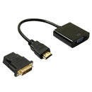 Standard DVI to Vga WAWPI Male to Female DVI adapter 24 + 1 A VGI Digital f