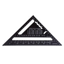 7inch Metric Triangle Measuring Ruler Square Angle Protractor Trammel Tools
