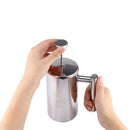 350ML Stainless Steel Insulated Coffee Tea Maker with Filter Double Wall Sa