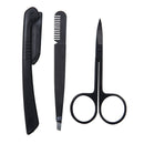3X Professional Stainless Steel Eyebrow Cutter Eyebrow Scissors Eyebrow Tools  Z