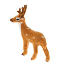 4x Beautiful Hand Painted Standing Deer Home Decorative Gift Art Craft Decor