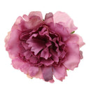 50pcs Artificial Silk Peony Bridal Flower Heads for Clips Wedding Purple
