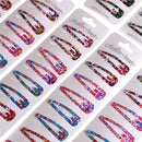 10x Baby Girls Hairpin 4cm BB Clips Snap Hairpins Toddler Kids Hair Accessory M&