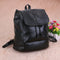 Leisure PU Leather Multi-Function Women Travel Backpack Schoolbag