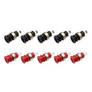 10Pcs 4mm Safety Panel Socket Front Thread Banana Socket