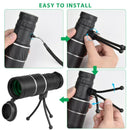16X52 High Definition Mobile Phone Monocular Telescope HD BAK4 Night Vision 2020