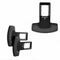 2pcs Carbon Fiber Car Safety Seat Belt Buckle Alarm Clip Universal Stopper T9C6