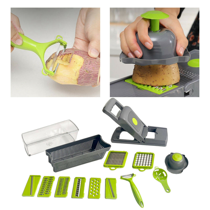 Premium Quality Mandoline Multi Blade Cheese/Vegetable Slicer, Cutter, Shredder,