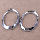 ABS Chrome Front Fog Light Cover Trim Ring Fit for Audi Q5 2010-2012 Foglight