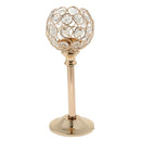 Mosaic Candle Holder Tabletop Candlestick Holder for Desktop Dinner Decor