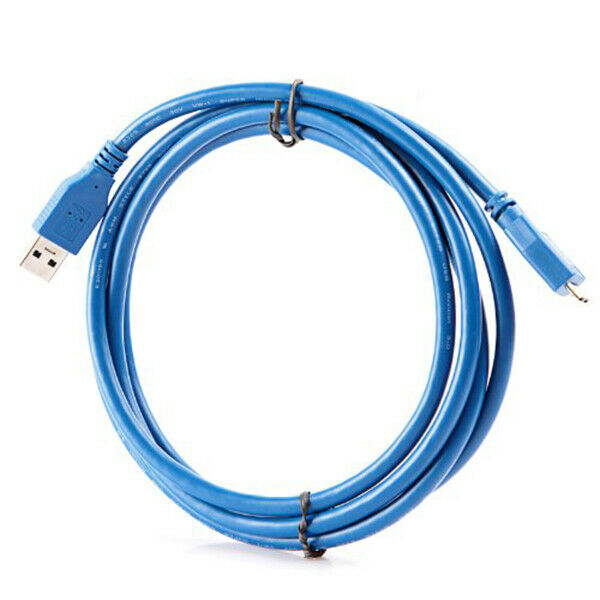 1.5M/5FT USB 3.0 A Male to mini B Cable 5Gbps blue Y3N9