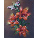 5D DIY Special Shaped Diamond Painting Flowers Cross Stitch Embroidery Kits