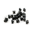 20Pcs Momentary Tactile Tact Push Button 2 Pin Switch DIP 6 x 6 x 5mm  SE3c