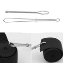 Elastic Band Rope Wearing Threading Guide Forward Device Tool for Needle
