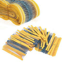 300Pcs 10 -1M Ohm 1/4w Resistance 1% Metal Film Resistor 30 Kinds