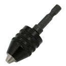 1/4 Inch Hex Shank Keyless Drill Chuck Quick Change Adapter Converter 0.3-6