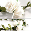 3 Flower / banquet! Headband Hair Accessories Wedding Floral head garland w J9X1