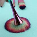 5pcs/set Goblet Shaped Makeup Brushes Set Powder Foundation Concealer Brush