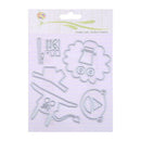 One Set DIY Zoo Metal Cutting Dies Scrapbook Emboss Stencils(MS255)
