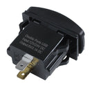 12V 24V Car Auto Boat Accessory LED Dual USB Charger - Outlet green Z8Z2