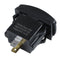 12V 24V Car Auto Boat Accessory LED Dual USB Charger - Outlet green Z8Z2