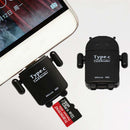 Type-C To Tf Android Otg Card Reader Carrying Small And Exquisite