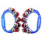 2x Music Percussion Hand Held Drum Tambourine 10 Jingle Bells Random Color