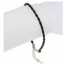 10 X Black Leather Bracelet Cord Fits Charm Beads 0.12" HOT