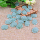 Natural Green Jade Lotus Pendant Fashion Lucky Charm Necklace Gift