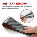 Carbon Fiber Car Door Plate Sill Scuff Cover Car Threshold Strip Decoration Z0W1