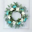 Artificial Harvest Wreath Front Door Indoor Wall Decor Thanksgiving Garland