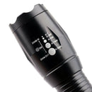 Waterproof 1200Lumens Adjustable Focus 5 Modes LED Flashlight Torch Lamp LXM