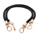 2pcs Bag Accessories Repair Replacements Handle Rope Handbag Straps Black