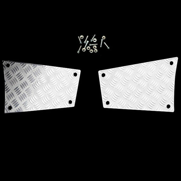 4Pcs Rear & Side Metal Skid Plate for 1/10 Rc Crawler Car Defender Trx4 Bot A1W9