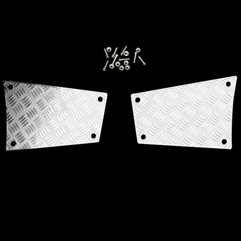 4Pcs Rear & Side Metal Skid Plate for 1/10 Rc Crawler Car Defender Trx4 Bot A1W9