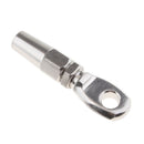 316 Stainless Steel Marine Eye Rigging Terminal End for 1/4 inch Diameter Wire