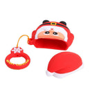 Santa Claus Soft Silicone Headset Dustproof Case Cover Storage Box for AirPods