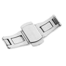 Watch Butterfly Buckle Stainless Steel Clasp for Wristwatch Straps 21mm