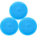 Tub Stopper 3 Pack, 6 Inches Large Silicone Bathtub Stopper Drain Plug Sink