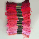 100 Multi-Colours Cross Stitch Embroidery Thread Sewing Skeins Floss Kit Crafts
