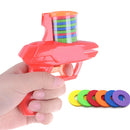Children Flying Saucer Gun EVA Soft Bullet Party Kids Outdoor Toys Xmas Gift Z