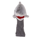Novelty Headcovers Shark Neck Golf Head Covers Wood Club Cover for Driver