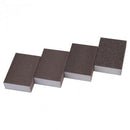 6 pcs Medium Grit Sponge Sanding Block Square Angled Sponges Double Sided E1X1
