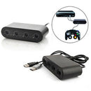 4Port GC Gamecube Controller to SPB Adapter Converter For Nintendo Wii U SP