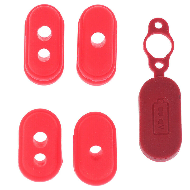 1 Set Scooter Rubber Charge Port Cover Rubber Plug For M365 Electric Scool OZ
