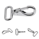 Durable 316 Stainless Steel Marine Boat Fixed Eye Snap Clip Hook Keychain