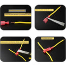 30X wire cable connectors terminals crimp quick splice 0.5mm-6mm kit tool set LJ
