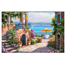 5D DIY Full Drill Diamond Painting Quiet Yard Cross Stitch Embroidery Kits