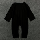 One Piece Skeleton Halloween Costume Bodysuit Baby Boys Girls Play Romper 80